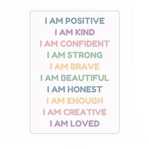 Colorful Affirmations Magnet